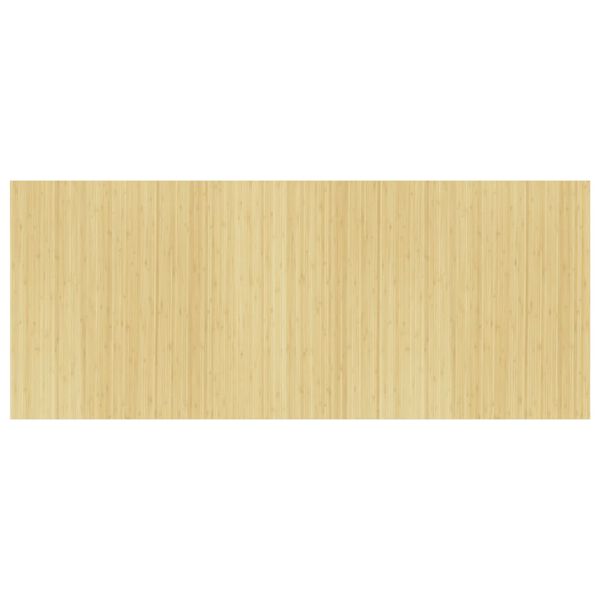vidaXL Rumsavdelare ljus naturlig bredd 400 cm h&ouml;jd 165 cm bambu