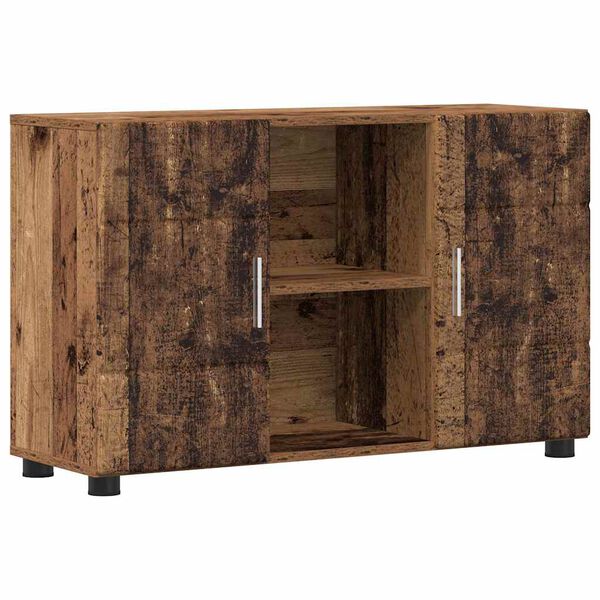 vidaXL Sideboard med hylla FLORIN Gammalt tr&auml; 88,5 x 30,5 x 55,5 cm