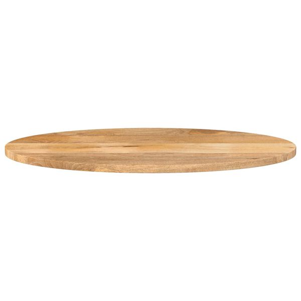 vidaXL Bordsskiva 100x40x2,5 cm oval massivt mangoträ