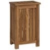 vidaXL Tv&auml;ttkorg Naturlig 35 x 25 x 60 cm Massivt teaktr&auml;
