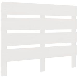vidaXL S&auml;nggavel vit 90x3x80 cm massiv furu