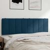 vidaXL Headboard Cushion "Hanko" Blue 160 cm Velvet