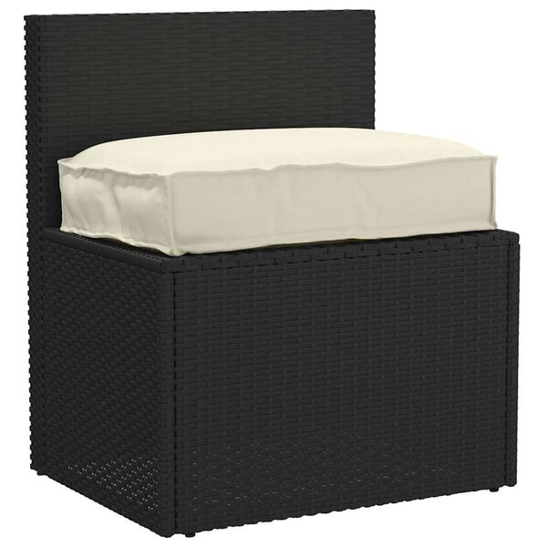 vidaXL Kudde Kr&auml;m 60 x 40 x 8 cm Oxford Tyg