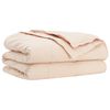 vidaXL Dunt&auml;cke 220 x 240 cm Alla &aring;rstider Kapok Fiber Beige