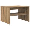 vidaXL Kaffeebord Artisan Ek 60 x 50 x 40 cm Konstruerat tr&auml;