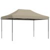 vidaXL Pop-Up hopf&auml;llbart partyt&auml;lt 440x292x315 cm taupe