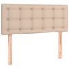 vidaXL S&auml;nggavel cappuccino 90x5x78/88 cm konstl&auml;der