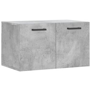 vidaXL V&auml;ggsk&aring;p betonggr&aring; 60x36,5x35 cm konstruerat tr&auml;