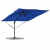 vidaXL Roma Parasol Blå 286 x 285 x 265 cm Polyester och aluminium
