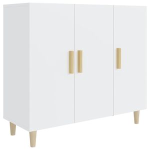 vidaXL Sk&auml;nk vit 90x34x80 cm konstruerat tr&auml;