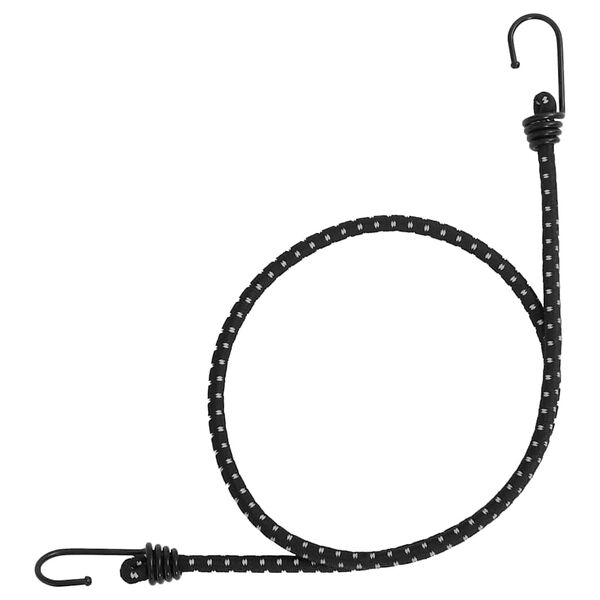 vidaXL Stroppar med reflekterande remsor och krokar 10 st 100 cm