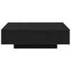 vidaXL Kaffeebord Svart Ek 100 x 100 x 31 cm
