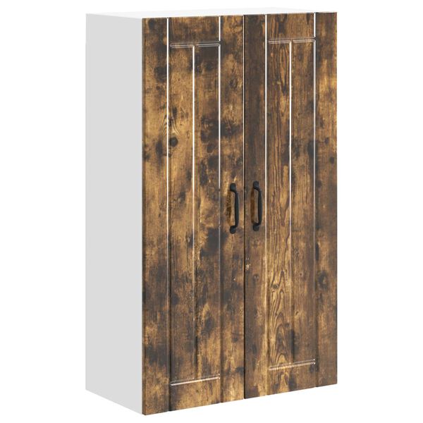 vidaXL K&ouml;kssk&aring;p R&ouml;kt ek 60 x 31 x 100 cm Konstruerat tr&auml;