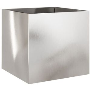 vidaXL Odlingsl&aring;da silver 49x47x46 cm rostfritt st&aring;l