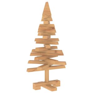 vidaXL Tr&auml;julgran KOTKA 60 cm Massiv furu Brun finish
