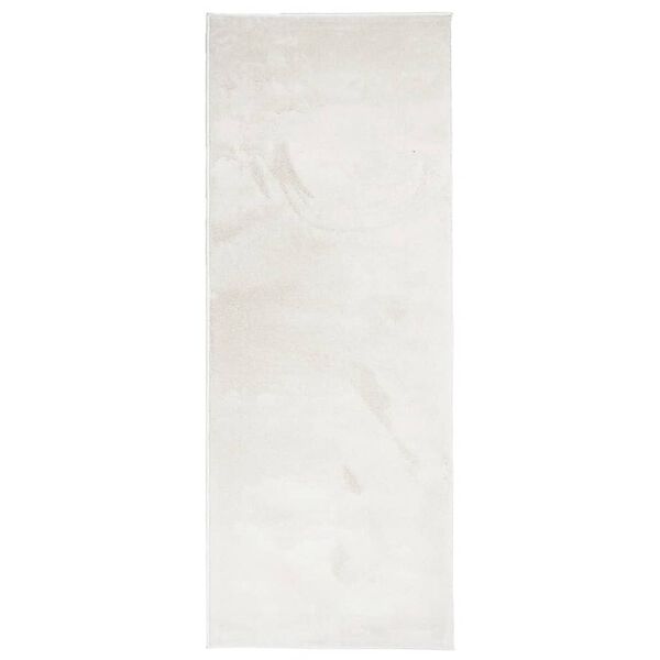 vidaXL Matta OVIEDO kort lugg beige 80x200 cm