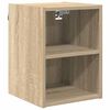 vidaXL H&auml;ngande sk&aring;p Sonoma-ek 30 x 29,5 x 40 cm Konstruerat tr&auml;