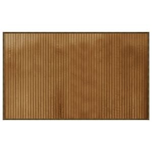 vidaXL Matta rektangul&auml;r brun 60x100 cm bambu