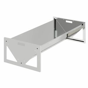 vidaXL Fodertrog f&ouml;r boskap Silver 108 x 50 x 28 cm 10 kg
