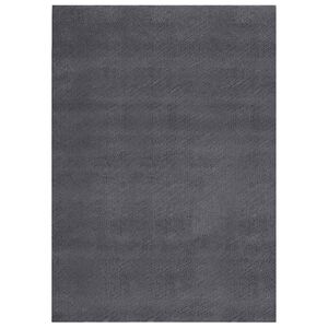 vidaXL Tv&auml;ttbar matta kort lugg 160x230 cm halkfri antracit