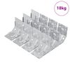vidaXL F&auml;ste 212 pcs Zinkbelagd 106 x 55 x 1,5mm St&aring;l