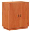 vidaXL Sideboard VaxBrun 65,5 x 40 x 75 cm Massivt furu