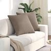 vidaXL Sofakuddar 2 pcs Taupe 60 x 60 cm tyg