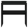 vidaXL Sidobord svart 80x30x80 cm konstruerat trä