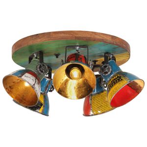 vidaXL Taklampa 25 W flerf&auml;rgad 50x50x25 cm E27