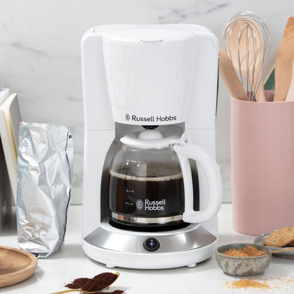 Russell Hobbs Kaffebryggare Honeycomb vit