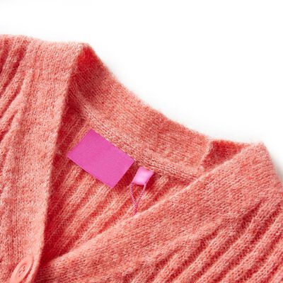 Stickad tröja för barn rosa 92