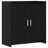vidaXL Sideboard Svart ek 72 x 36 x 80 cm Konstruerat tr&auml;