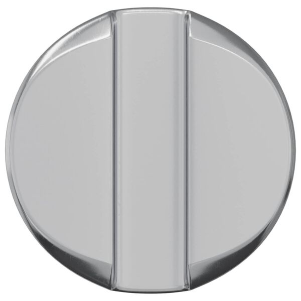 vidaXL Fatmutter 2 pcs Silver M6 x 13 mm J&auml;rn