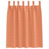 vidaXL M&ouml;rkl&auml;ggningsgardiner med Ringar 2 pcs Terracotta 140 x 140 cm