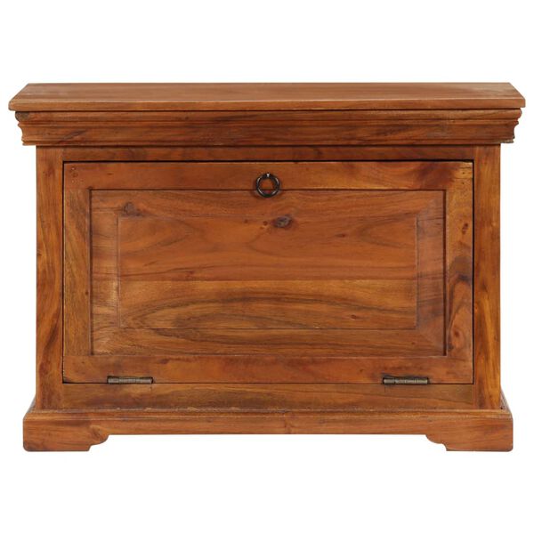 vidaXL Skoskåp 60x40x41 cm massivt akaciaträ