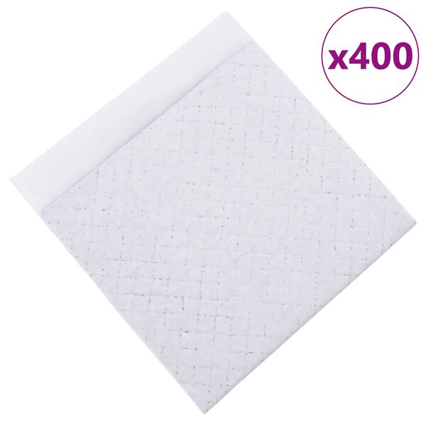 vidaXL Träningspad för djur Enfärgad 400 pcs 45 x 33 cm