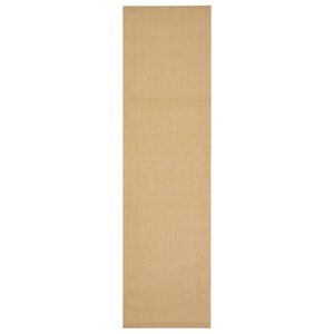 vidaXL Matta naturlig sisal 80x300 cm