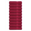 vidaXL Badlakan FROGN 10 st vinr&ouml;d 100x150 cm 360 gsm