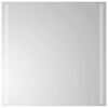 vidaXL Badrumsspegel LED 60x60 cm