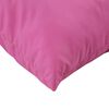 vidaXL Spridda Kuddar Enf&auml;rgad 4 pcs Rosa 60 x 60 cm Polyester Tyg