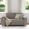 vidaXL 2-sitssoffa taupe 160x78x84 cm tyg