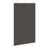 vidaXL Plisserad persienn svart 120x200 cm tyg bredd 119,4cm polyester
