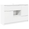 vidaXL Sideboard Vit 100 x 30 x 65,6 Konstruerat tr&auml;