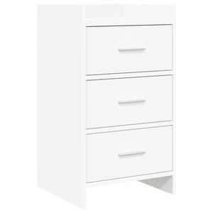 vidaXL S&auml;ngbord Vit 40 x 36 x 70 cm Konstruerat tr&auml;