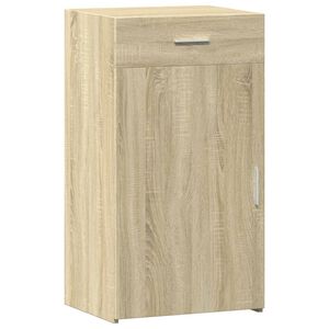 vidaXL Sk&auml;nk sonoma-ek 50x42,5x93 cm konstruerat tr&auml;
