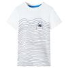 T-shirt f&ouml;r barn ecru 128