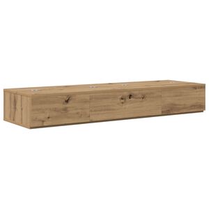 vidaXL Studio skrivbord Artisan-ek 152 x 40 x 19,5 cm Konstruerat tr&auml;