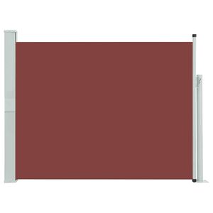 vidaXL Inf&auml;llbar sidomarkis 140x500 cm brun