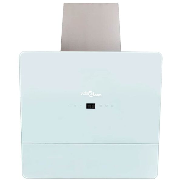 vidaXL K&ouml;ksfl&auml;kt h&auml;rdat glas 600 mm vit