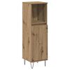 vidaXL Badrumssk&aring;p ek 30x30x100 cm konstruerat tr&auml;